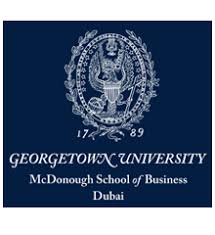 Georgetown University in Dubai Logo